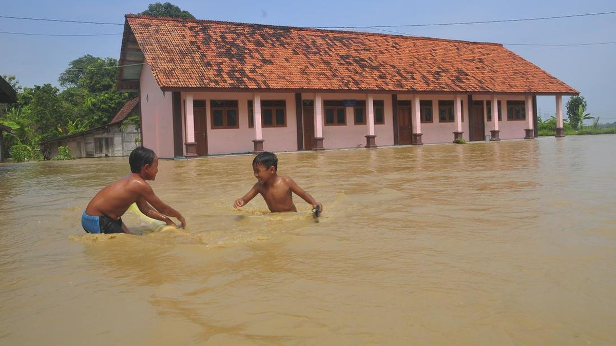 Banjir Landa 14 Desa di Grobogan Jawa Tengah, Tinggi Air Capai 1 Meter