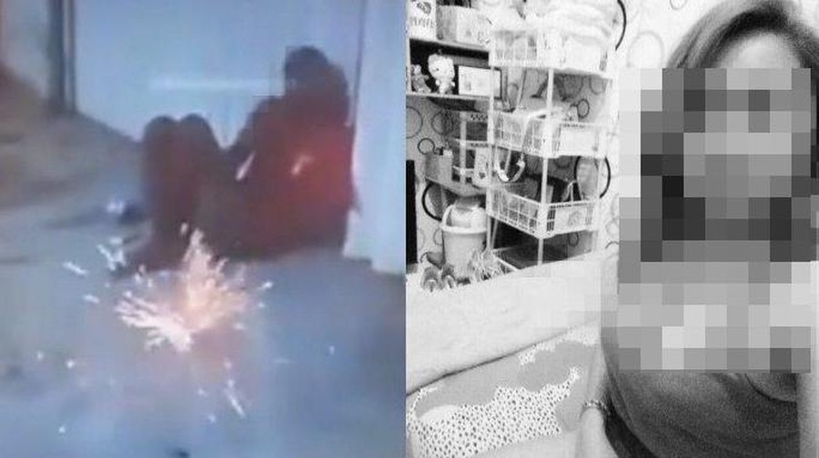 Diana Berlliant wanita Medan yang viral usai lempar petasan ke ODGJ