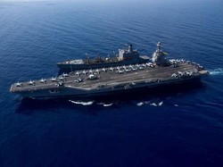 Satu Lagi Kapal Induk AS Dikerahkan ke Dekat Timur Tengah