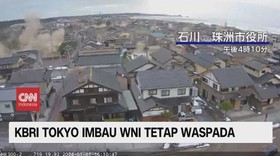 VIDEO: KBRI Tokyo Imbau WNI Tetap Waspada