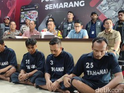 Apes! Komplotan Ini Maling Tiang Kabel Pemancar Ternyata Milik Polri