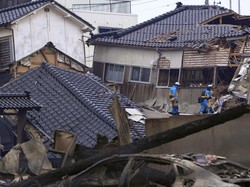 Bertambah, Korban Tewas Gempa Jepang Capai 73 Orang
