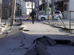 Gempa Magnitudo 7,5 Picu Pergeseran Daratan Jepang Sejauh 1,3 Meter