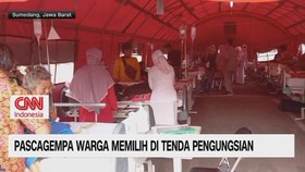 VIDEO: Pascagempa Warga Memilih di Tenda Pengungsian