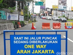 One Way Arah Puncak Bogor Diberlakukan Pagi Ini