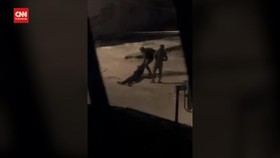 VIDEO: Momen Militer Israel Tendang Pemuda Palestina di Tepi Barat