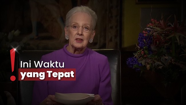 Digantikan Sang Anak, Ratu Denmark Turun Takhta Setelah 52 Tahun