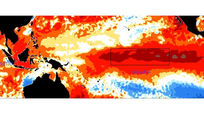 Gelombang El Niño Baru Berpusat di Pasifik Barat Daya, Ancam Iklim Global