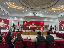 KPU Rapat dengan Timses Paslon-Media Penyelenggara, Finalisasi Debat ke-3