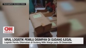 VIDEO: Viral Logistik Pemilu Disimpan di Gudang Ilegal