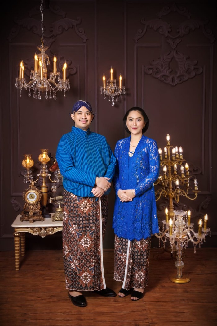 Putra Paku Alam X, BPH Kusumo Kuntonugroho dengan dr. Laily Annisa Kusumastuti.