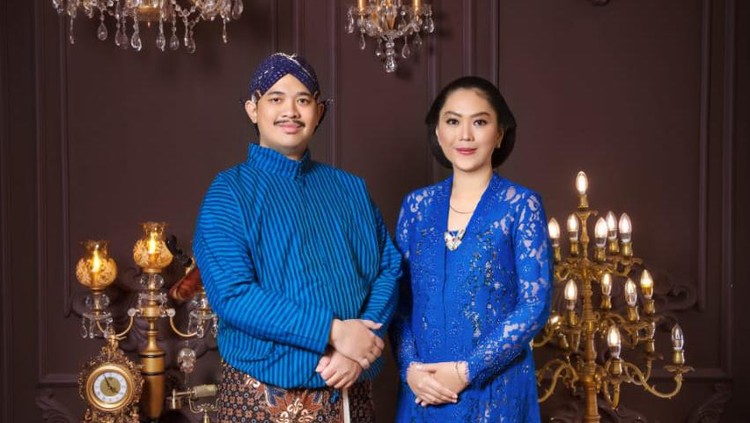 Putra Paku Alam X, BPH Kusumo Kuntonugroho dengan dr. Laily Annisa Kusumastuti.