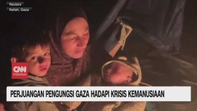 VIDEO: Sulit Air, Pengungsi Gaza Tayamum Setiap Akan Salat