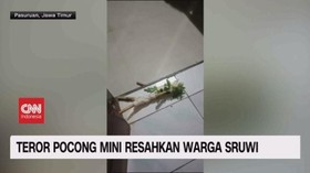VIDEO: Teror Pocong Mini Resahkan Warga Sruwi