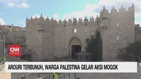 VIDEO: Arouri Terbunuh, Warga Palestina Gelar Aksi Mogok