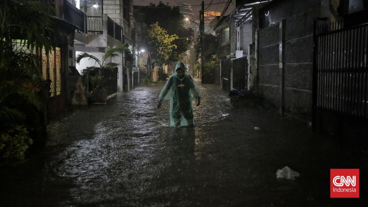15 RT dan 1 Ruas Jalan di Jakarta Banjir Imbas Hujan Deras