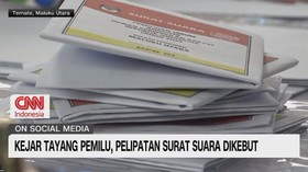 VIDEO: Kejar Tayang Pemilu, Pelipatan Surat Suara Dikebut