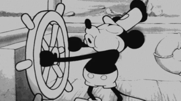 Mickey Mouse 'Steamboat Willie'