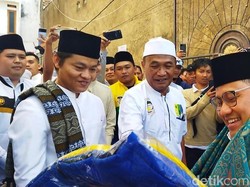 Cak Imin Sambangi Ponpes Muwahhidin Garut, Dapat Dukungan Ajengan-Ulama
