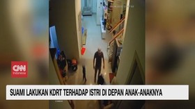 VIDEO: Suami Lakukan KDRT Terhadap Istri di Depan Anak-Anaknya