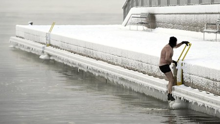 FOTO: Finlandia Menembus Batas Titik Beku
