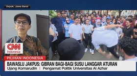 VIDEO: Bawaslu Jakpus: Gibran Bagi-Bagi Susu Langgar Aturan