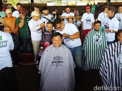 Cak Imin Cukur Rambut di Garut, Disebut Pernah Didatangi SBY-Jokowi