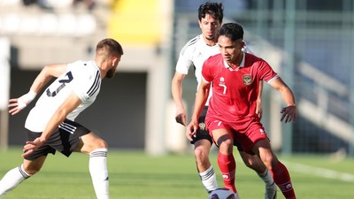 Marselino Ferdinan jadi bulan-bulanan netizen usai tampil di bawah performa pada laga kedua uji coba Indonesia vs Libya di Antalya, Turki, Jumat (5/1).