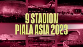 INFOGRAFIS: 9 Stadion Piala Asia 2023
