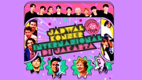 INFOGRAFIS: Jadwal Konser Internasional di Jakarta Paruh Pertama 2024