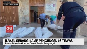 VIDEO: Israel Serang Kamp Pengungsi, 16 Tewas