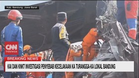 VIDEO: KAI dan KNKT Investigasi Penyebab Tabrakan 2 KA Di Cicalengka