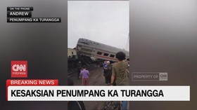 VIDEO: Kesaksian Penumpang KA Turangga
