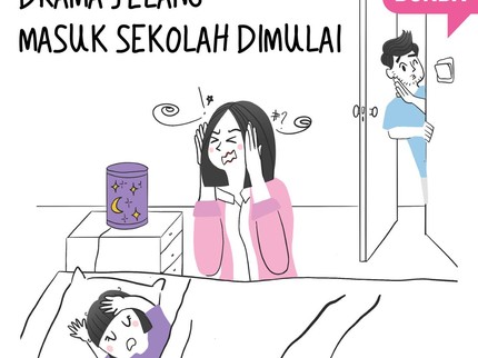 Drama Jelang Masuk Sekolah Dimulai