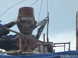Patung Bung Karno di Banyuasin Segera Diresmikan, tapi...