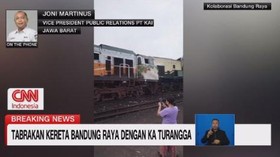 VIDEO: Penjelasan PT KAI Terkait  Tabrakan Kereta di Cicalengka