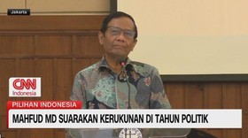 VIDEO: Mahfud MD Suarakan Kerukunan di Tahun Politik