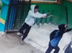 SMPN 7 Rangkasbitung Tiba-tiba Didatangi 3 Pria Bawa Sajam