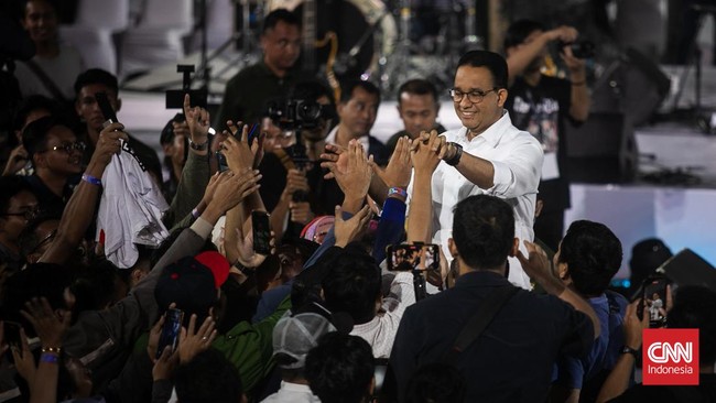FOTO: 'Goreng-menggoreng' ala Anies-Muhaimin di Resolusi Indonesia