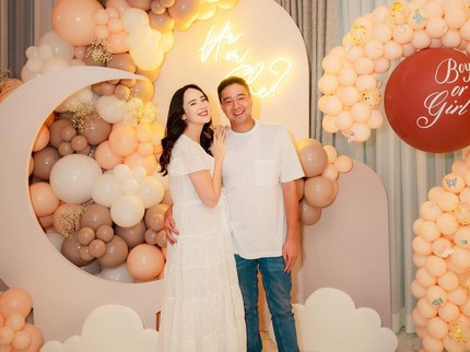 5 Potret Gender Reveal Pamela Bowie, Bahagia Siap Sambut Baby Boy