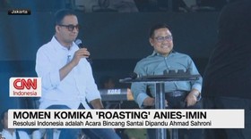 VIDEO: Momen Komika 'Roasting' Anies-Imin