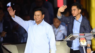 Calon presiden nomor urut 2 Prabowo Subianto mengatakan Indonesia bisa saja dilibas seperti Gaza, Palestina, jika tak ada kekuatan militer.