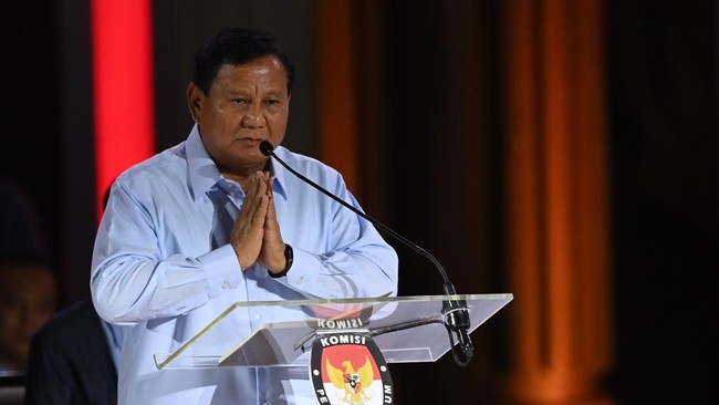Calon presiden nomor urut 2 Prabowo Subianto mengklaim banyak usul anggaran Kementerian Pertahanan yang tak disetujui Menteri Keuangan Sri Mulyani.