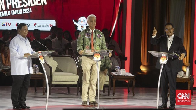 FOTO: Tabrakan KA Turangga hingga Debat Panas Pilpres 2024