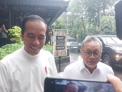 Makan Bareng Jokowi, Zulhas Lapor Antusiasme Masyarakat ke Prabowo-Gibran