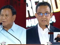 Prabowo soal Pertahanan Cyber: Pak Anies Terlalu Teoretis