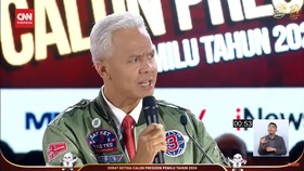 VIDEO: Ganjar Jawab Anies Soal Skor Kementerian Pertahanan Era Prabowo