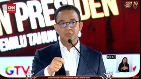 VIDEO: Pernyataan Penutup Anies Baswedan di Debat Ketiga Pilpres 2024