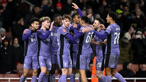 FOTO: Tanpa Salah dan Van Dijk, Liverpool Buat Arsenal Terjungkal