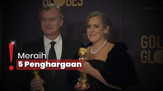 Didominasi 'Oppenheimer', Ini Daftar Pemenang Golden Globe Awards 2024